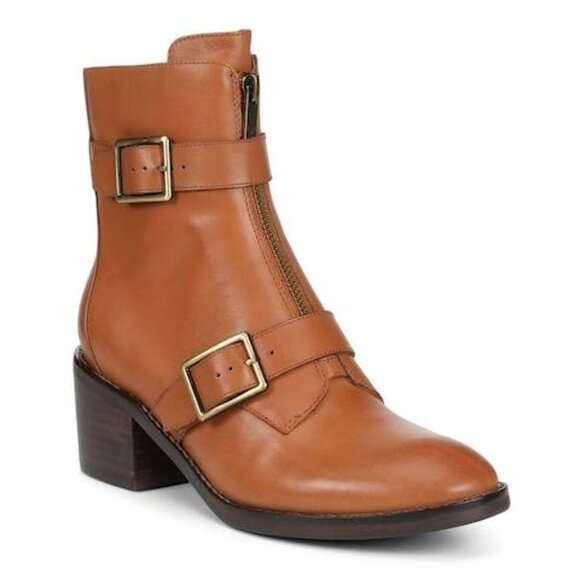Donald J Pliner Womens Dusten Leather Casual Ankle Boots, Size 6/Brown
